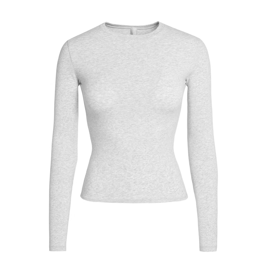 Skims Cotton Jersey Long Sleeve